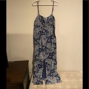 GAP maxi floral dress XL